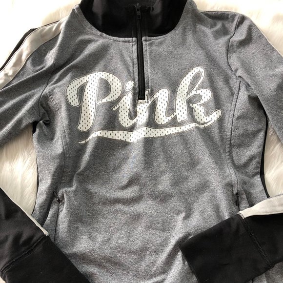 Victoria's Secret Jackets & Blazers - Pink XS Zip Up
